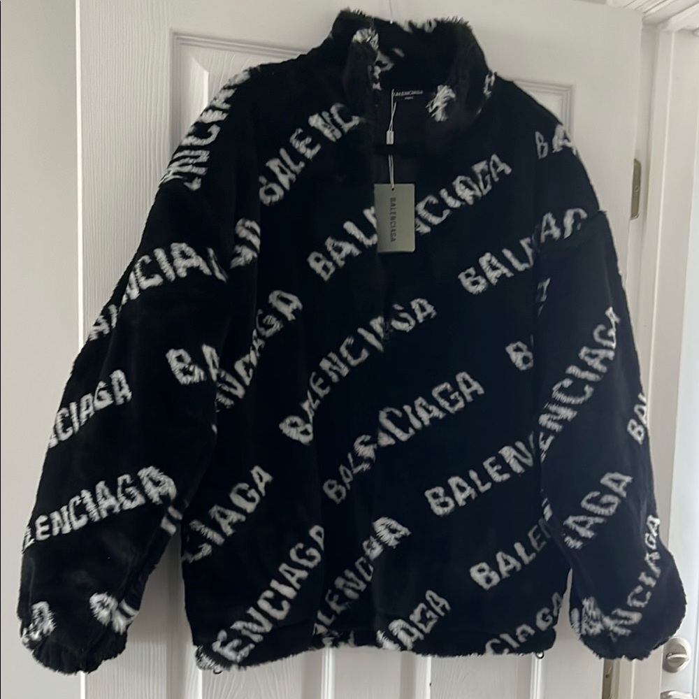 Balenciaga Black and White Jacket
